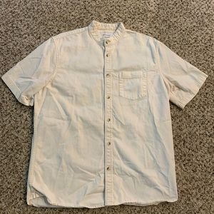 Urban Outfitters Stand Up Collar Button Down